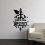 The Raven Nevermore Vinyl Wall Decal 22203