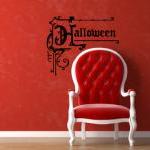 Halloween Ornate Decorative Vintage Style..