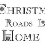 Wall Decal At Christmas All Roads Lead Home Vinyl..