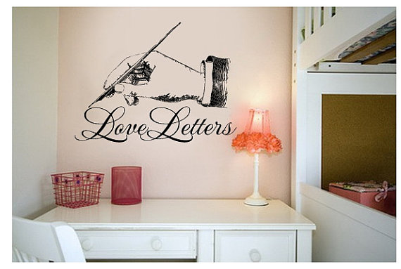Love Letters Vinyl Wall Decal 22157